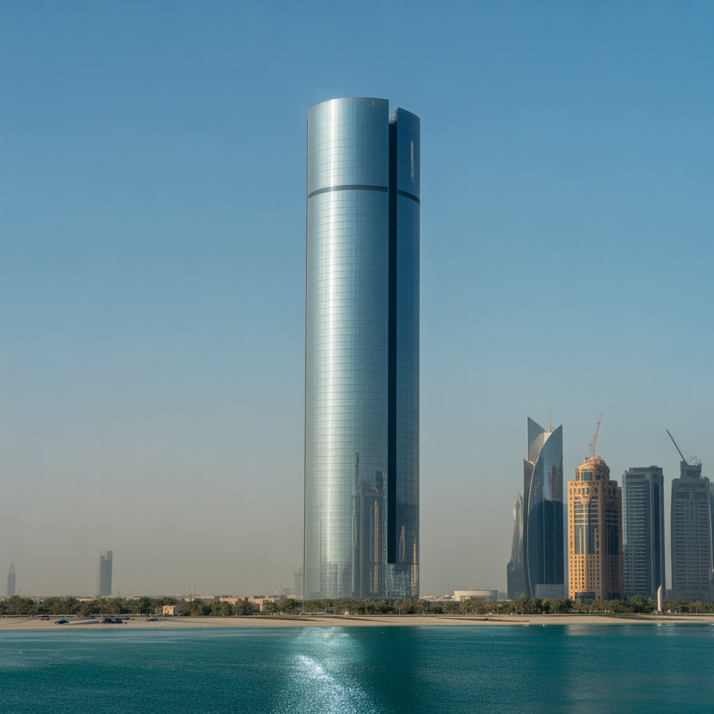 برج تجاري في أبوظبي